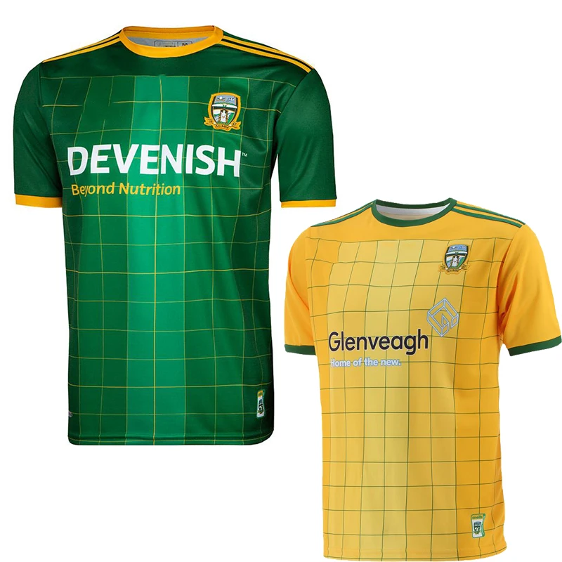 

2021 Meath Jersey Stripe Hurling Embroidery Rugby Home Away Men's Sport Shirt S-5XL