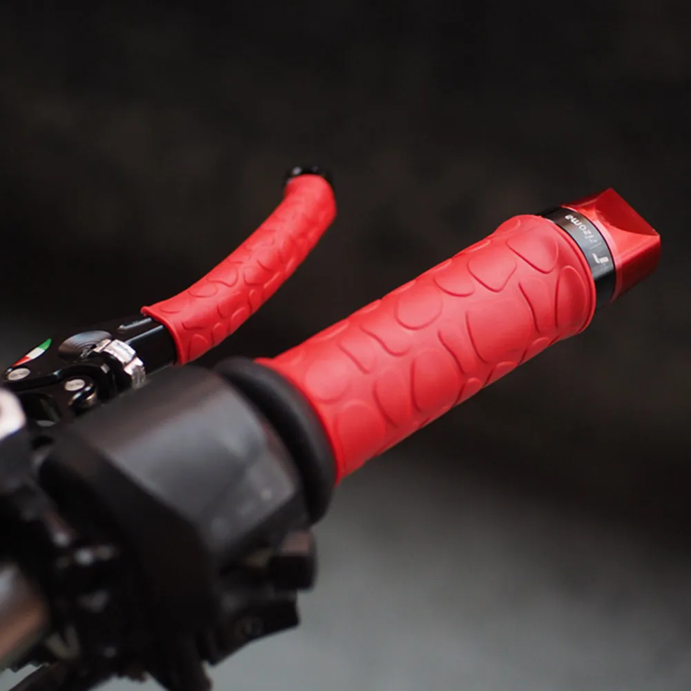 

2 Pairs Universal Motorcycle Handlebar Grip Brake Clutches Lever Cover Protector Soft Rubber Bar Brake Handle Silicone Sleeve