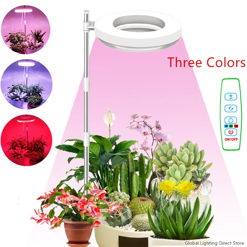 Double Head LED Grow Light Phytolamp For Plants Led Full Spectrum Lamp For Indoor Plant Seedlings Flower Grow Light Fill Light 2