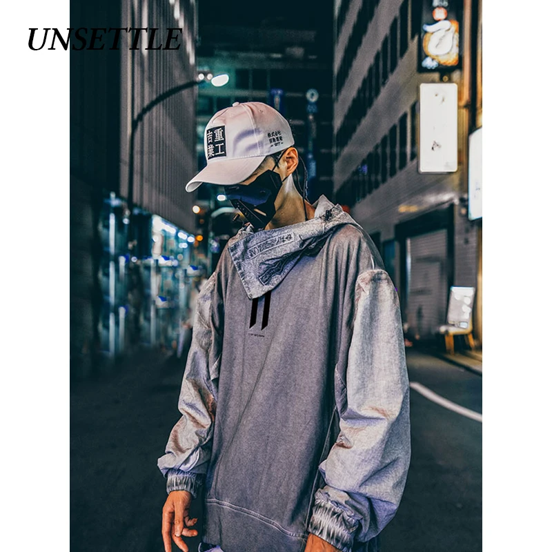 UNSETTLE грязная японская толстовка с капюшоном Dragon Ball Harajuku Хип Хоп Повседневный