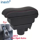 Подлокотник для Opel Astra, подлокотник для Opel Astra H, подлокотник для салона автомобиля, аксессуары для автомобиля, контейнер для хранения с изогнутой поверхностью USB 2008-2011
