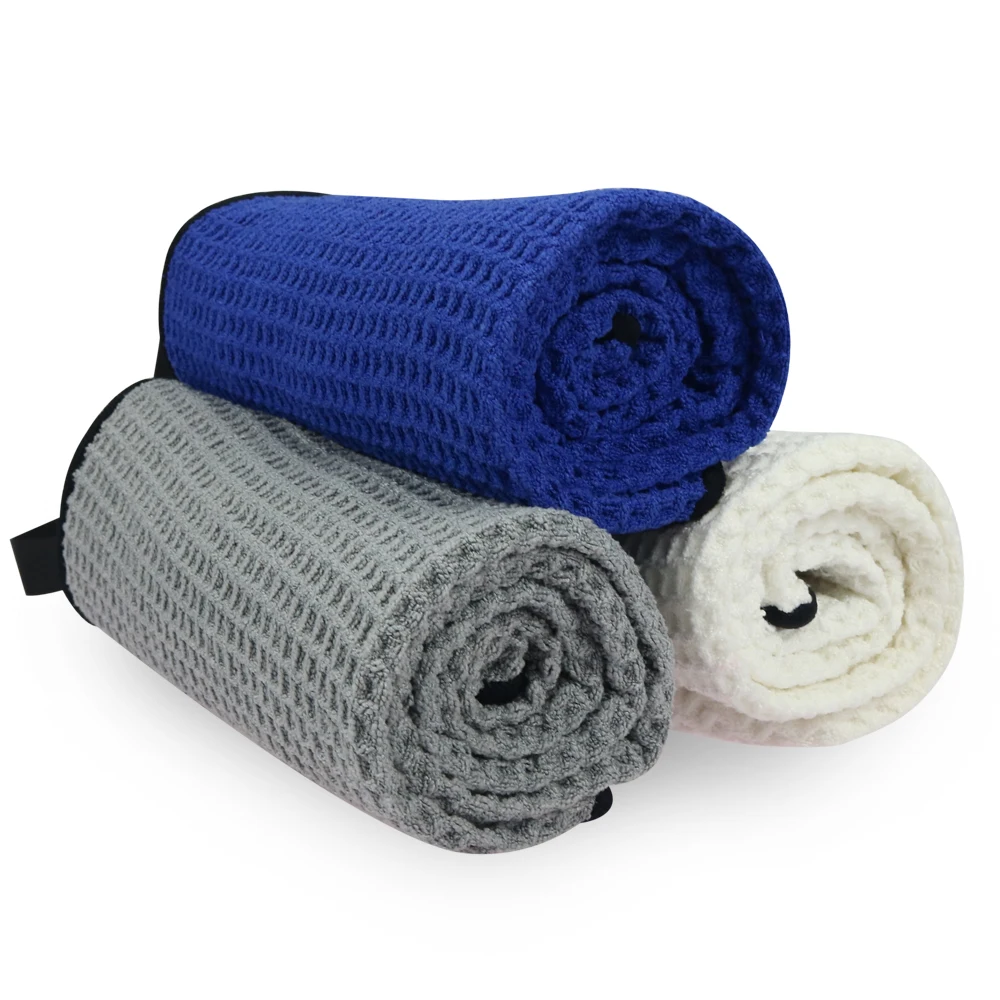 Полотенце для гольфа из микрофибры с вафельным покрытием|Перчатки гольфа| |