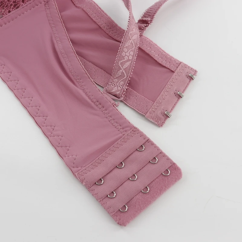 Beauwear мягкий пуш ап женский бюстгальтер нейлон спандекс кружева Emboridery плюс размер
