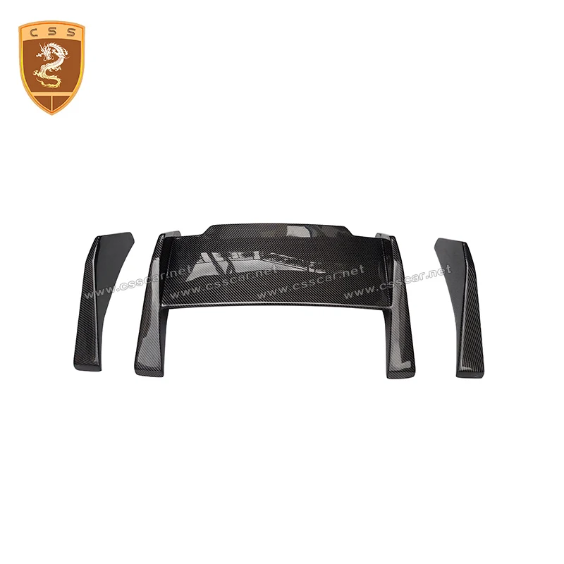 Fit For R8 Real Carbon Fiber Rear Lip DIffuser Bumper Car Modification Styling Body Kits | Автомобили и мотоциклы