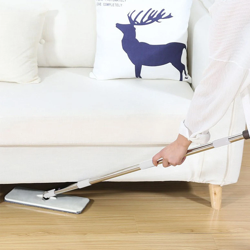 

Hands-free washing flat drag Squeeze Mop and Bucket Wringing Floor Cleaning Mop Microfiber Mop Pads Wet or Dry Usage on Hardwood