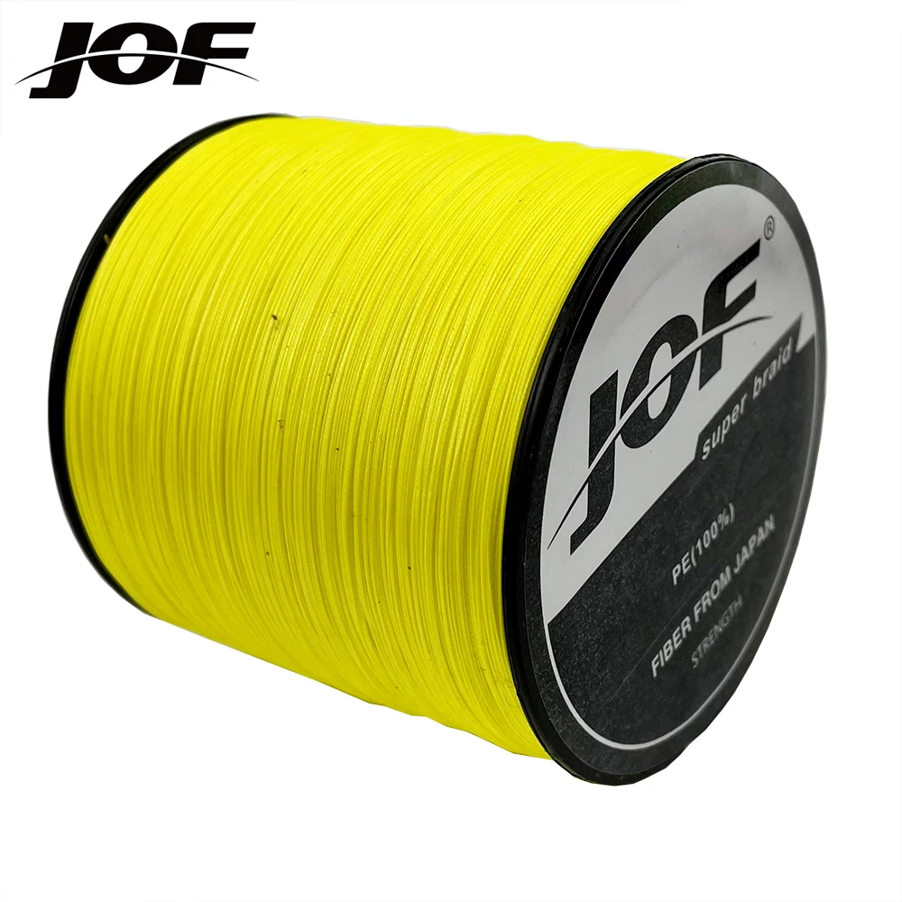 Плетеная рыболовная леска JOF X12 X9 X8 500 м|Рыболовные лески| |