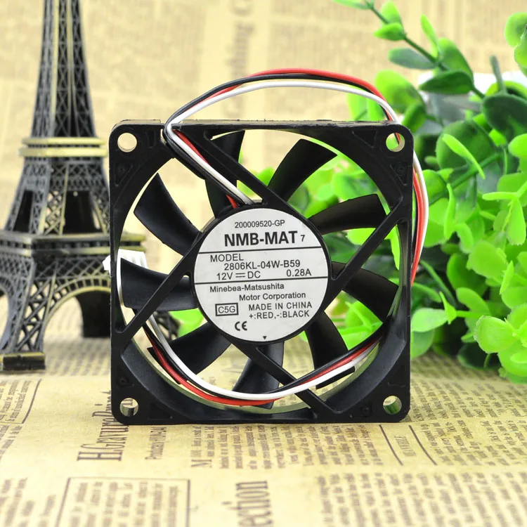 

Japan Mipeia NMB 2806kl-04w-B59 7015 12V Speed Fan Cooling Fan