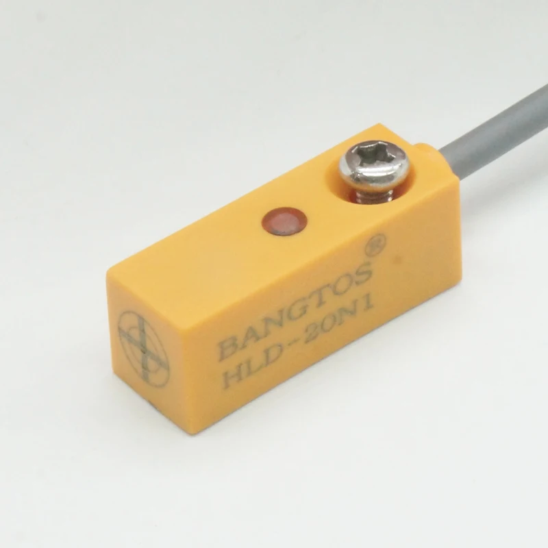 

Miniature Hall Small Square Proximity Switch Induction Magnet Magnetic Switch Stroke Limit HLD-20N1 Sensor