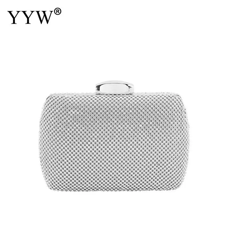 2021 серебристый Стразы вечерняя сумочка клатч со стразами для женщин обручальные