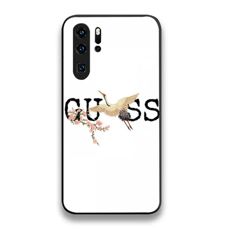 

Guess Question Mark Phone Case For Huawei Mate 10 20 Lite Pro X Honor Play Y6 5 7 9 Prime 2018 2019 Cover