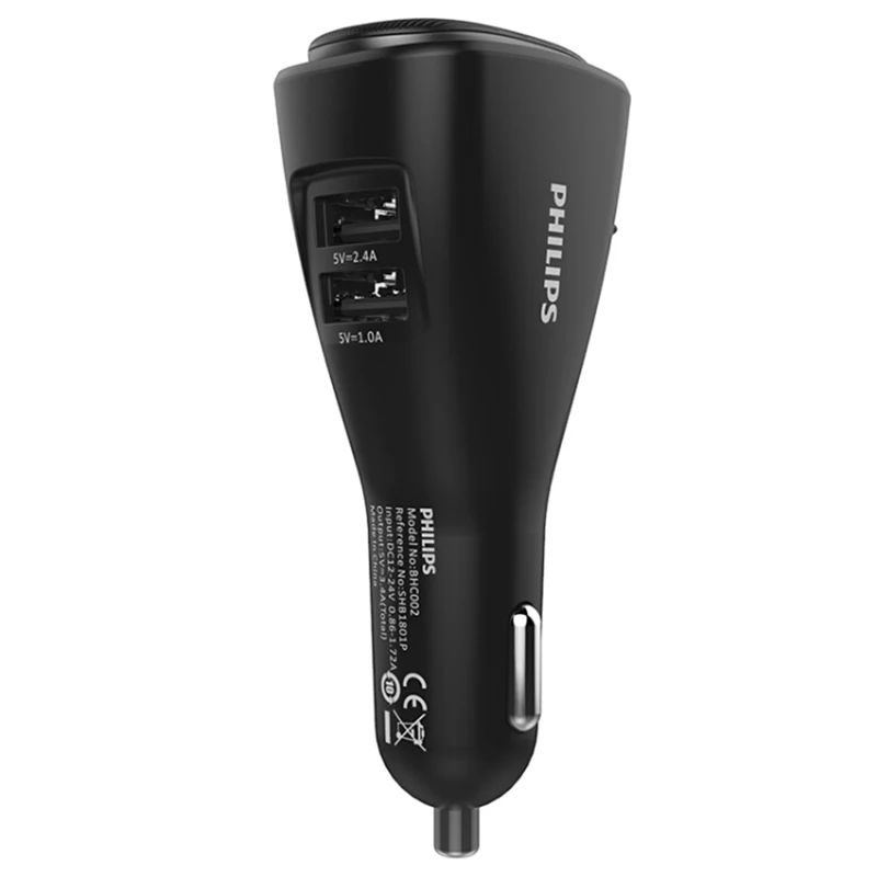 Philips SHB1801P автомобильная Bluetooth гарнитура для вождения с особо долгим временем работы от одного уха, умная беспроводная громкой связи.