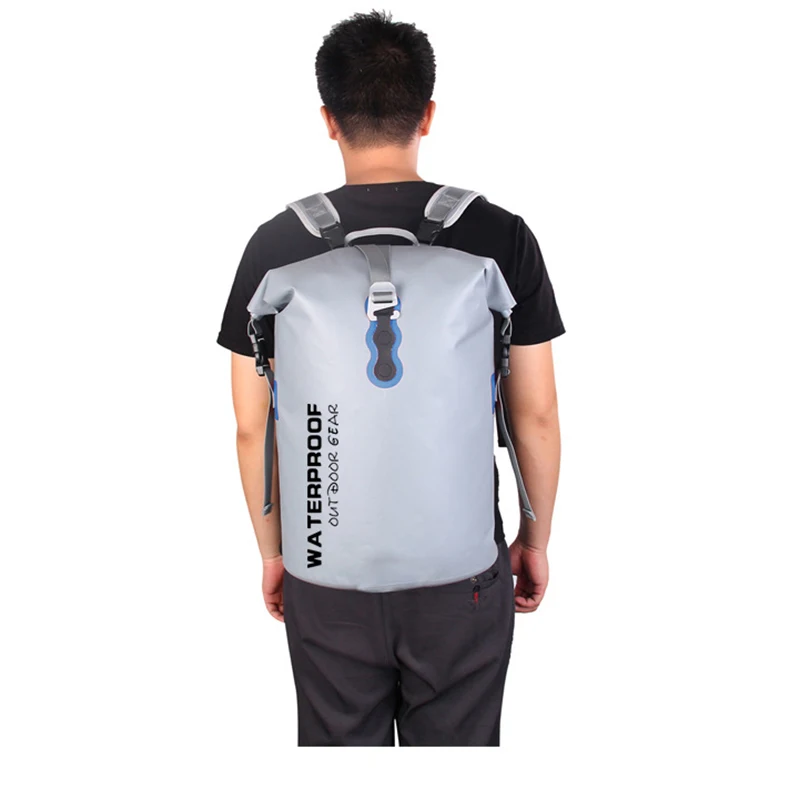 

YoReAi Men's 40L Lifesaving Waterproof Backpack Cycling Outdoor Swimming Bag Women's Safety Float Air Dry Bags for Water Sports