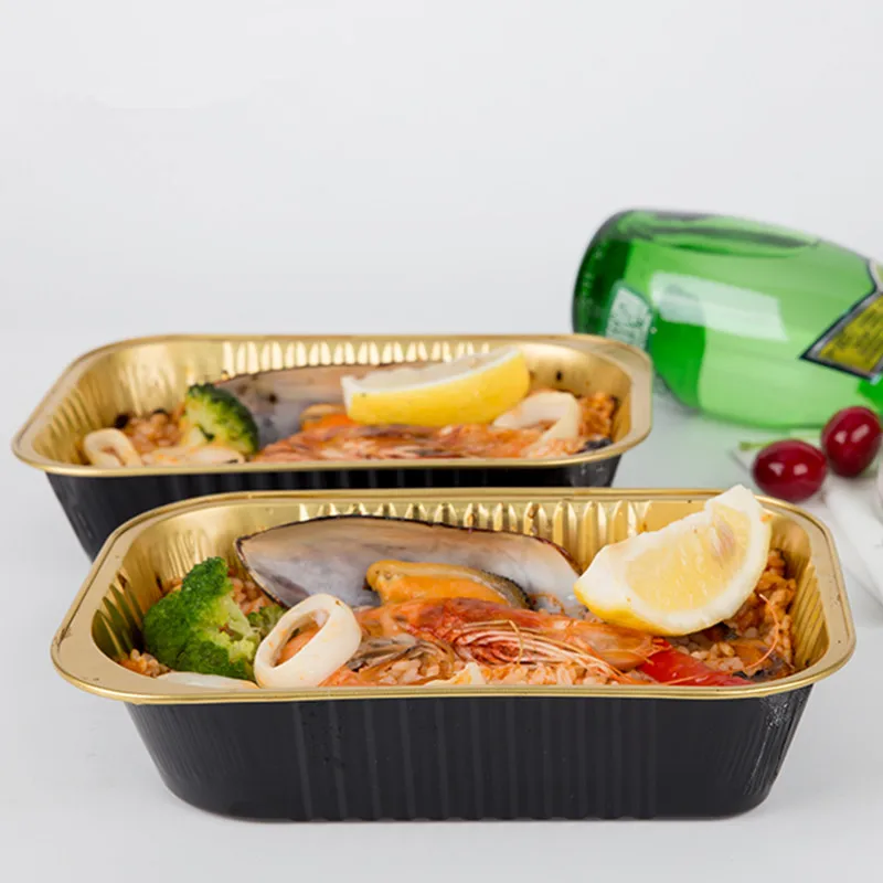 10 шт. Высококачественная квадратная алюминиевая фольга чашка для торта жестяные