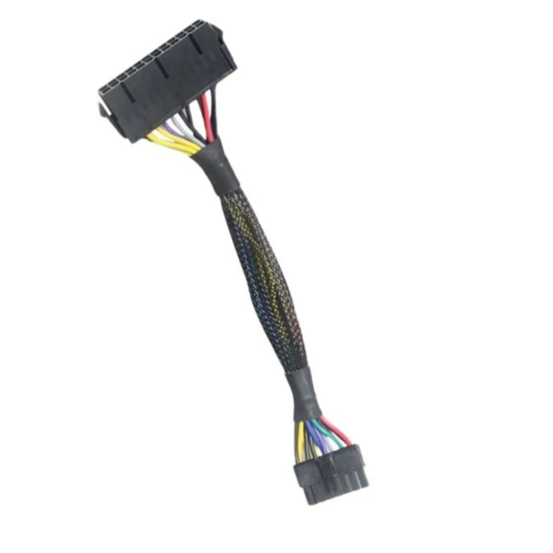 ATX 24 контакта до 14 контактов кабель адаптера питания 18AWG сетчатый комплект