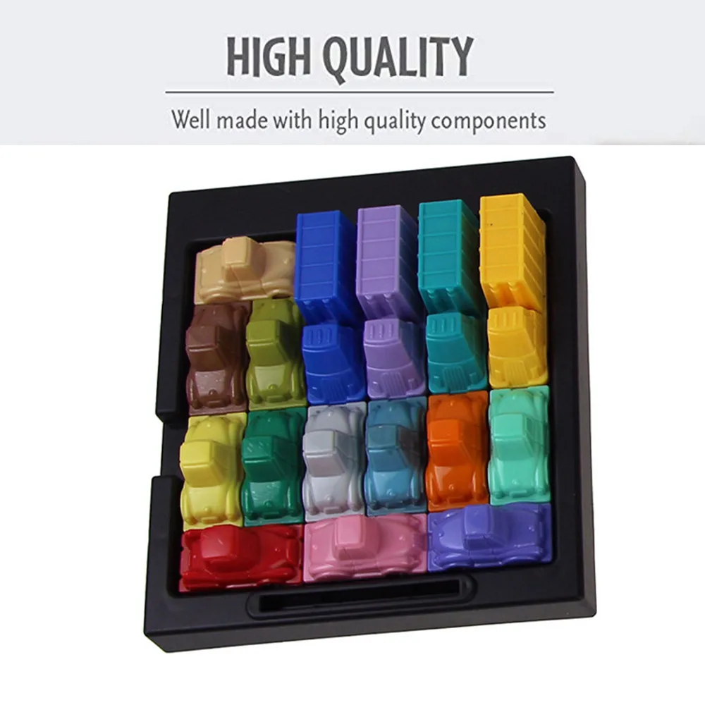 

Rush Hour Traffic Jam Logic Game Toy For Boys Girls Puzzle Game Educational Toy Infants Early Education Toys Juego mental