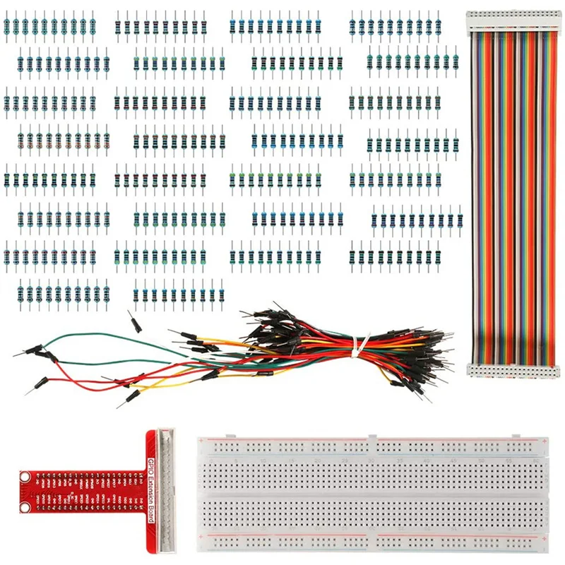 Raspberry Pi 4 3 B Kit макетная плата 830 МБ-102 точек типа GPIO T 65 шт. джампедов 40-контактный