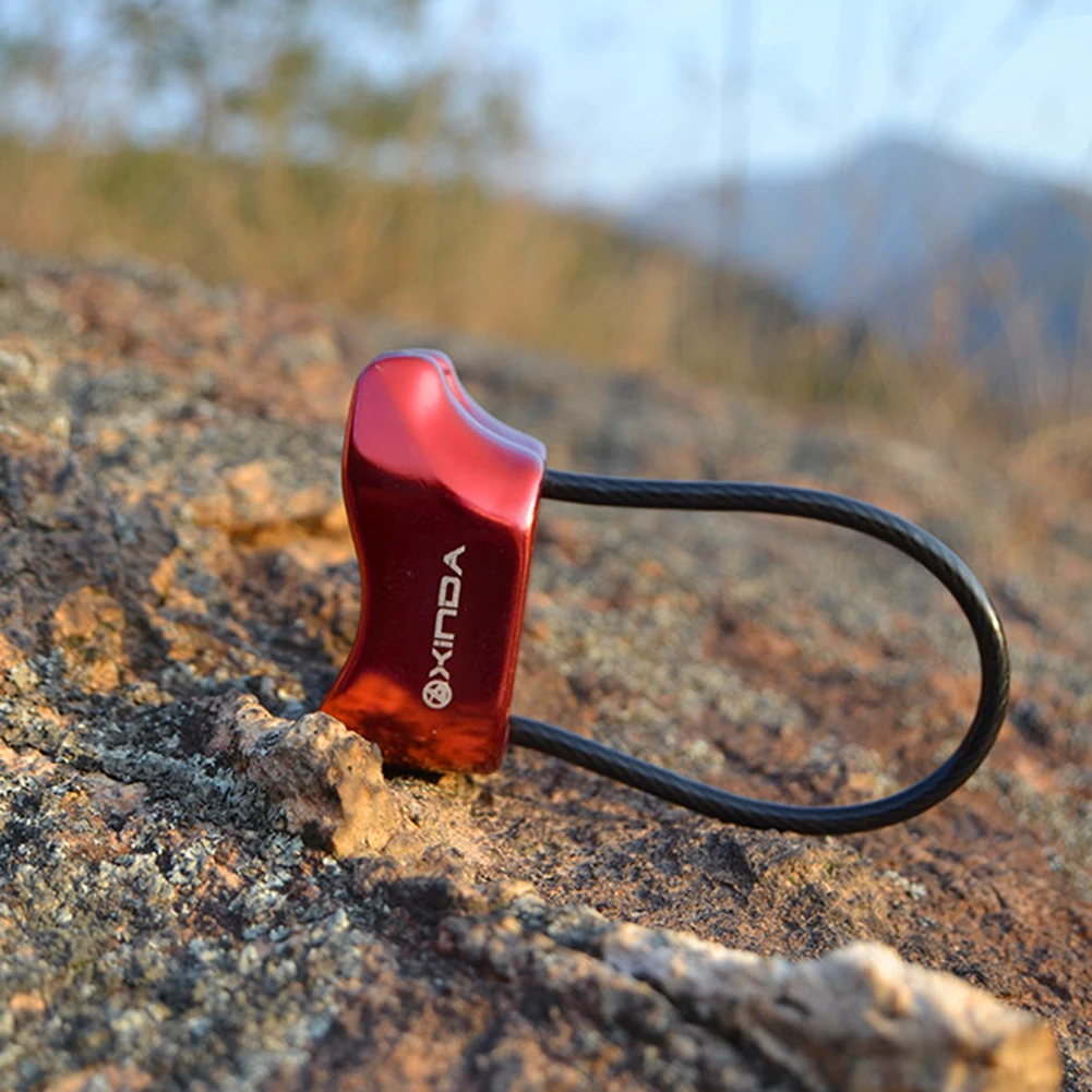 

Hiking Descent Device Rock Climbing Camping Tool ATC Belay Rappel 25KN Outdoor for Family Outdoor Camping Accessories