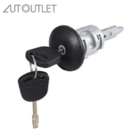 AUTOUTLET Front Right Driver Side Door Barrel with 2 Keys For Ford Transit MK6 2000-2006 Car Lock Cylinder Metal + Plastic
