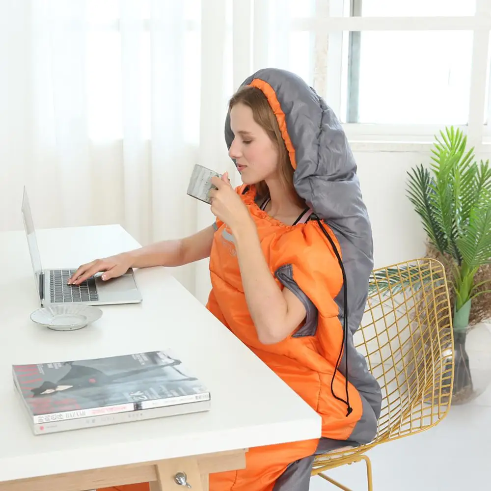 Удобный спальный мешок для прогулок спальные мешки с Openable отверстиями легкий и