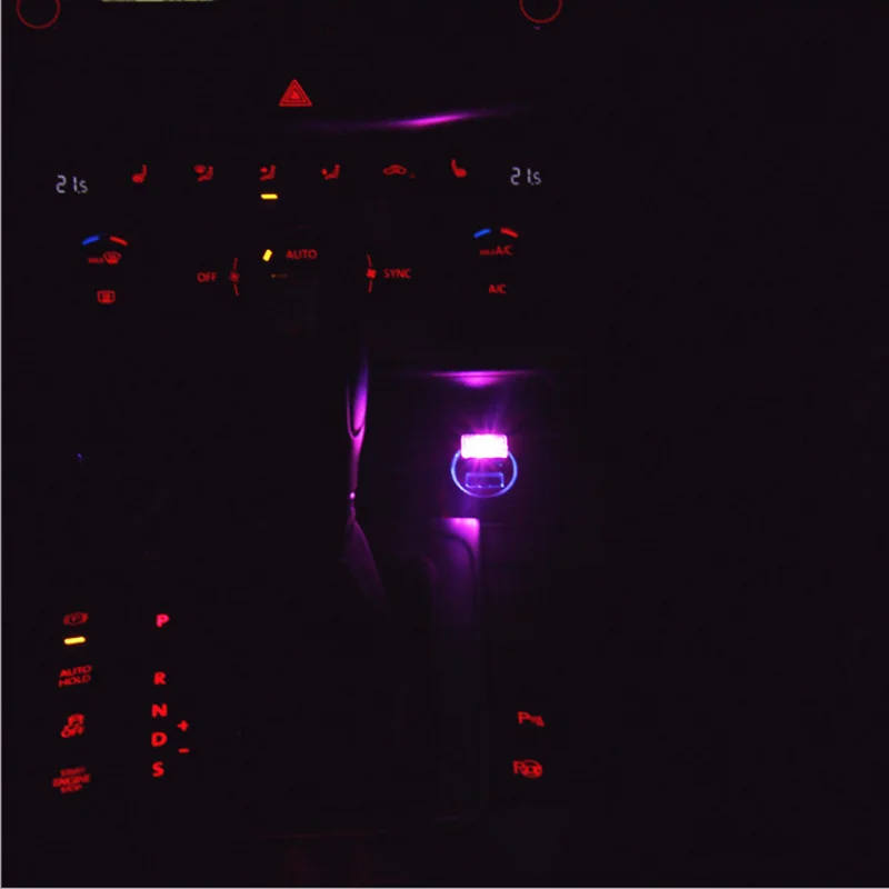 Стайлинг автомобиля USB атмосферная Светодиодная лампа для Mini Cooper R52 R53 R55 R56 R58 R59 R60