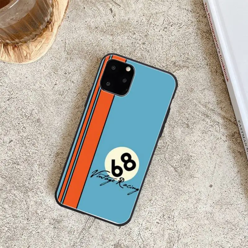 

Martini Racing Black Soft Phone Cases For Iphone 6 6s 7 8 Plus XR X XS XSmax 11 12 Pro Mini Max