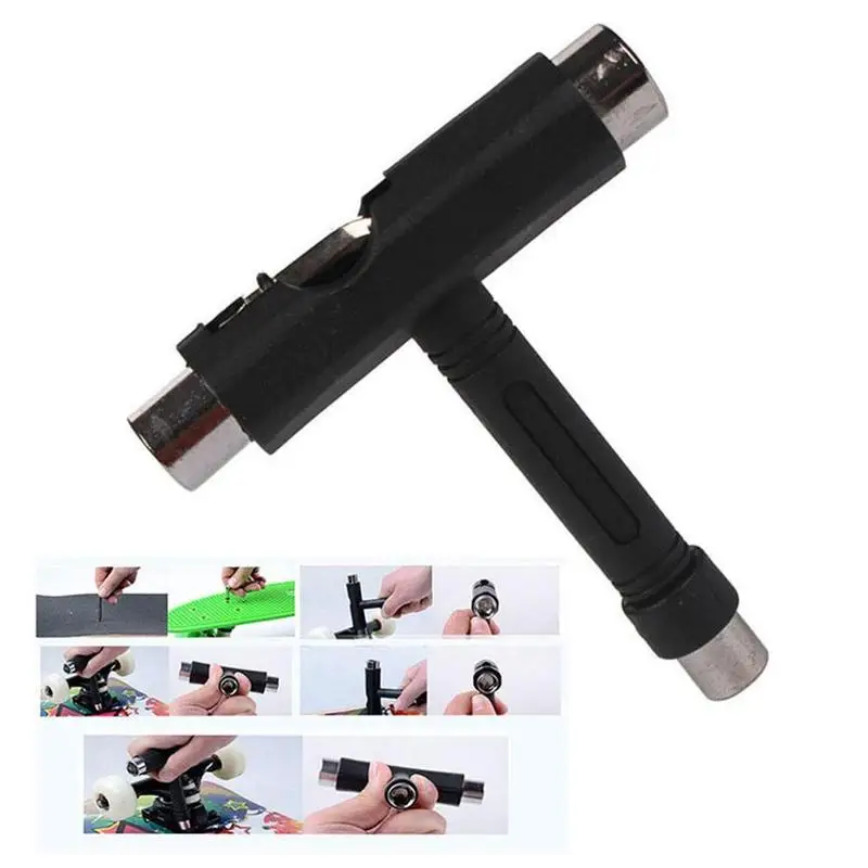 Т образный инструмент для скейтборда универсальное гнездо отвертки мини