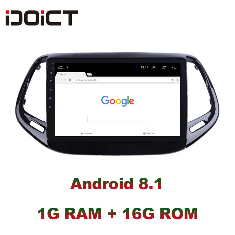 Автомобильный dvd-проигрыватель VenusSR на Android 8 1 2.5D для JEEP Compass Patriot Radio 2017 мультимедиа