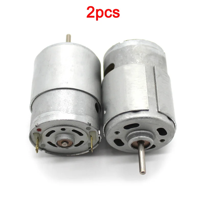 2 шт. AC/DC 12V RF 540 мотор 12500 об/мин электрический Фрезер для Dia 37 5 мм двигатель с