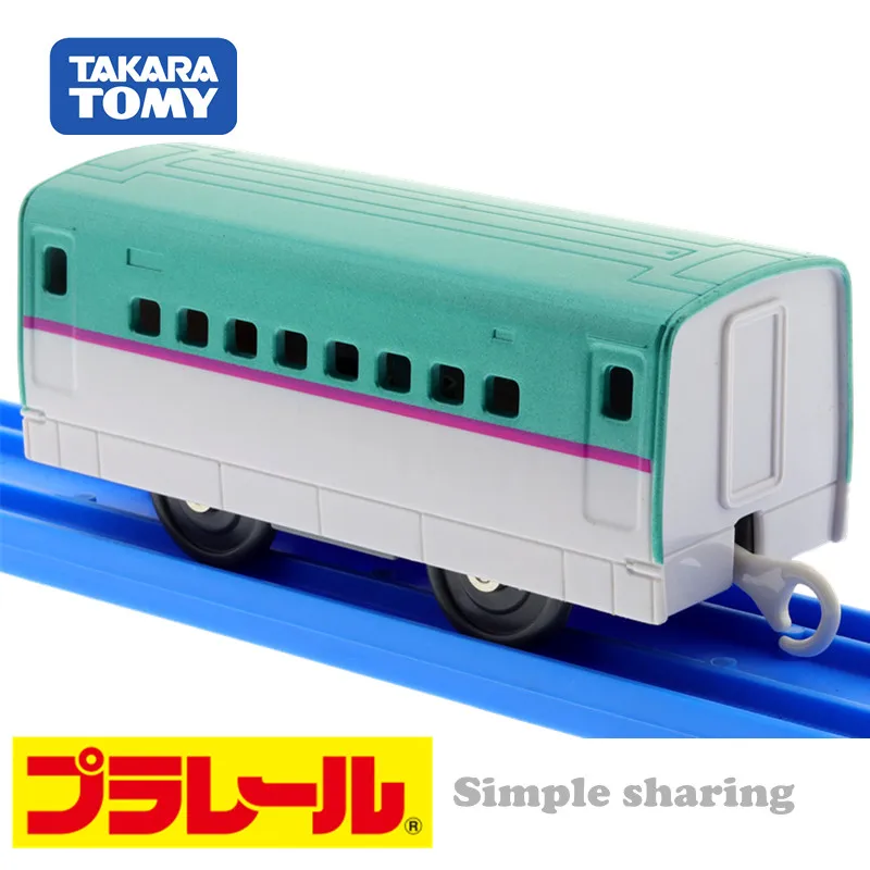 Takara Tomy platail Trackmaster пластмассовая машина тройник Tomica серия E5 промежуточный