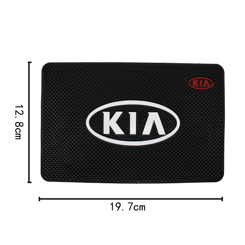 Коврик для салона автомобиля гелевые прокладки монет и приборной панели