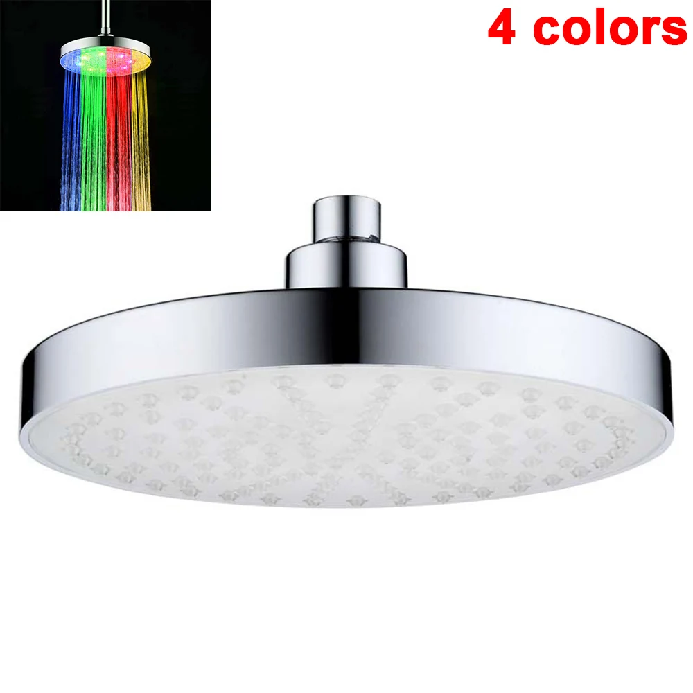 1 шт. светодиодный душ с дождевой насадкой красочная сменная насадка для душа без