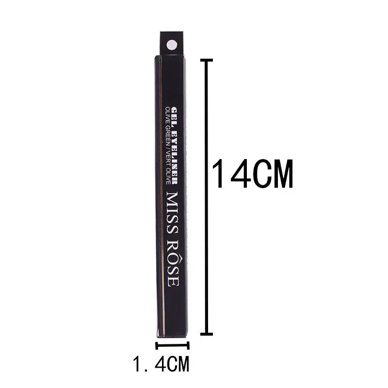 

Miss Rose Black Brown Natural Eyeliner Pencil Waterproof Lying Silkworm Makeup