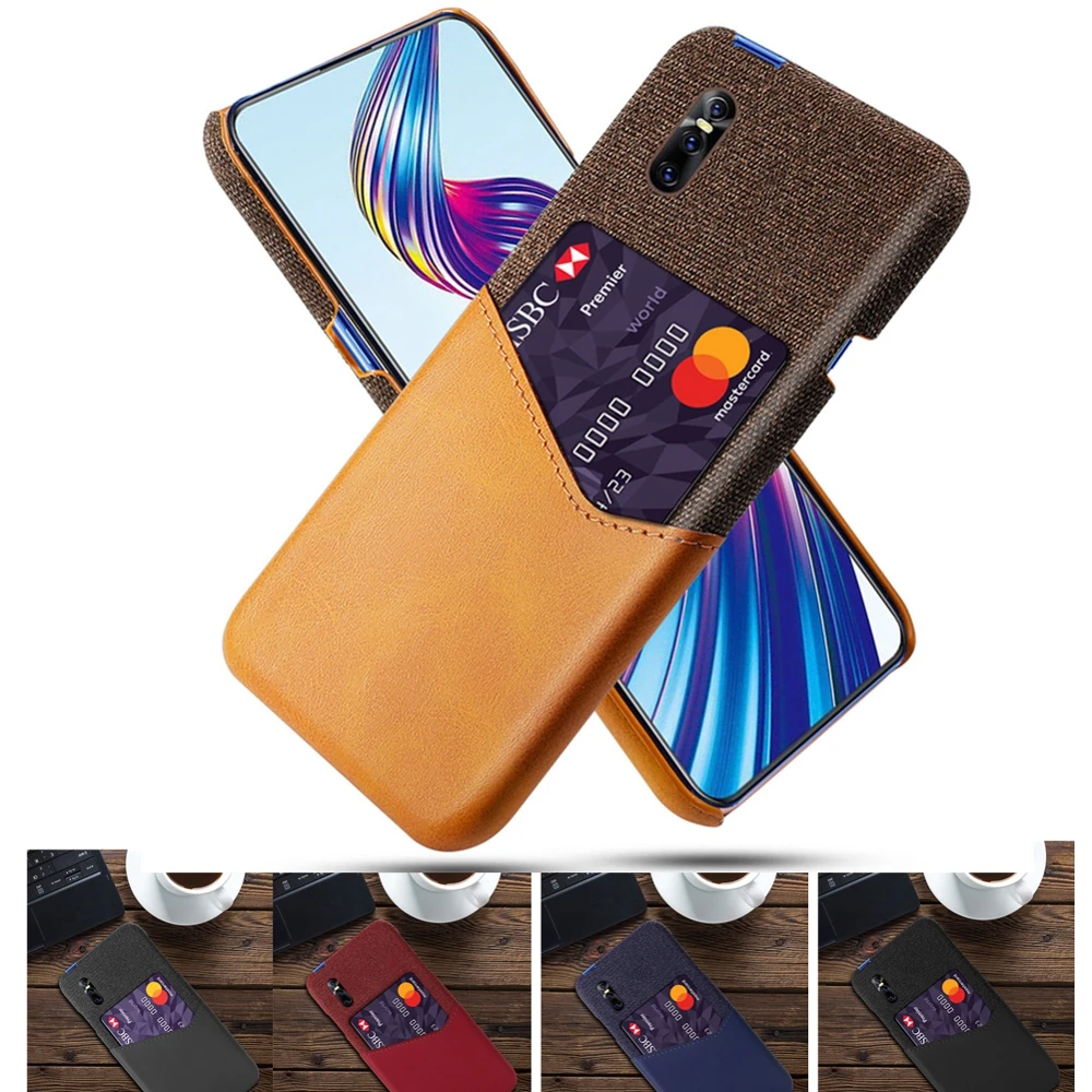 Деловой ЧЕХОЛ ДЛЯ Vivo V15 V17 V11 Pro V11i V9 чехол с отделением для карт X23 X27 X7 X20 Plus X Play 5