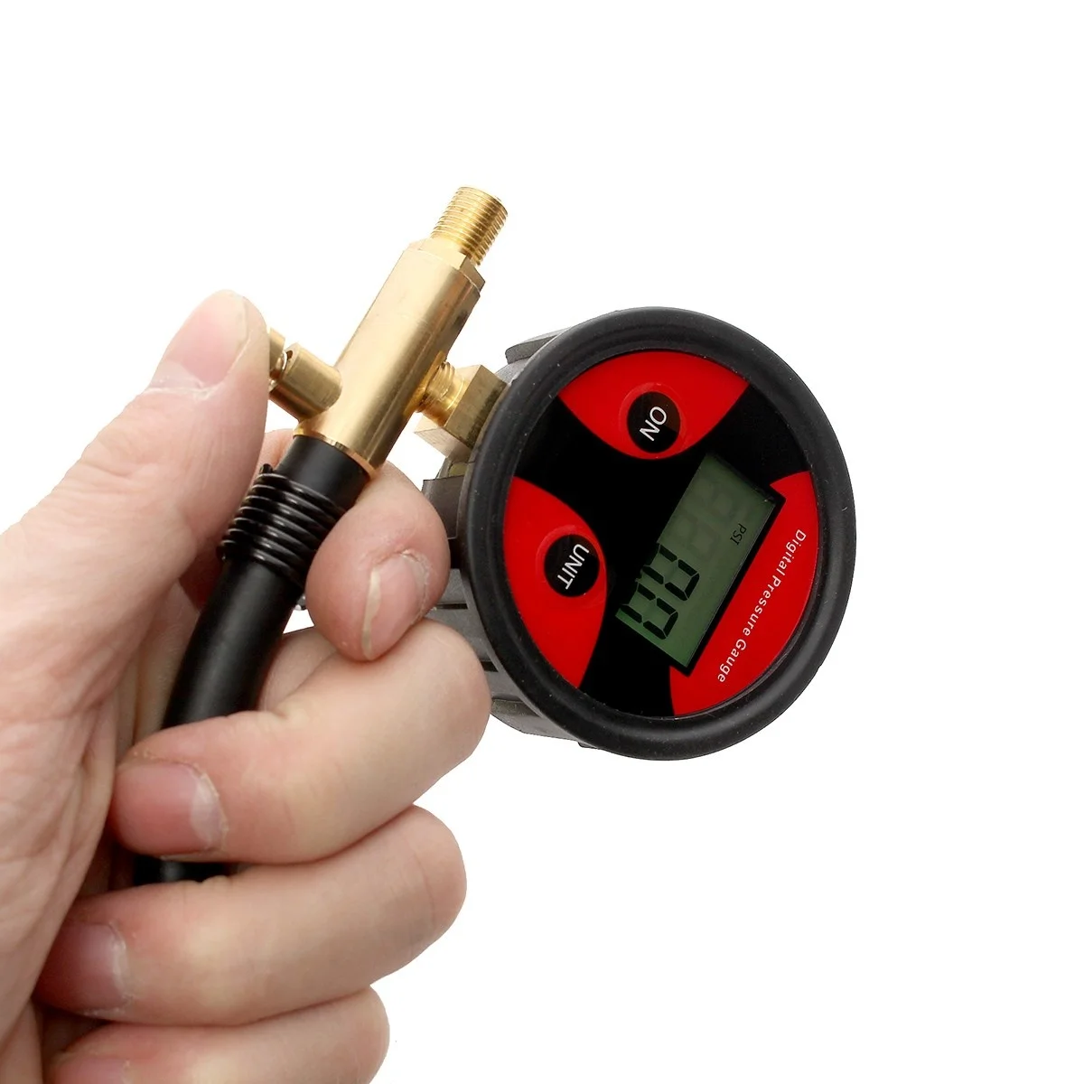 

Digital Tyre Tire Pressure Force Sensor Gauge 200PSI LCD Manometer Motorcycle Car Cycle Truck 4 Units Available