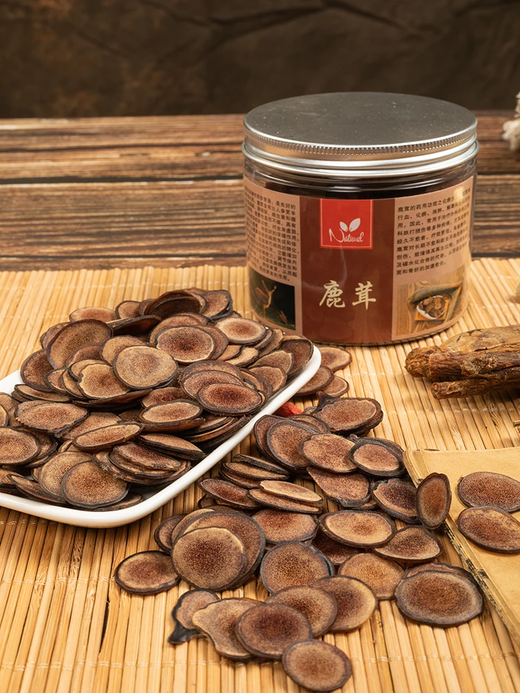 

free shipping deer velvet antler tablets slices health care improve resistance and immunnity bubble wine stew soup