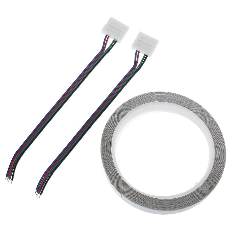 

H052 1-10M 1.5cmx0.5mm Super flat Ultra-thin power cord for Home Office Car LED Light Lamp Speaker and more less than 36V