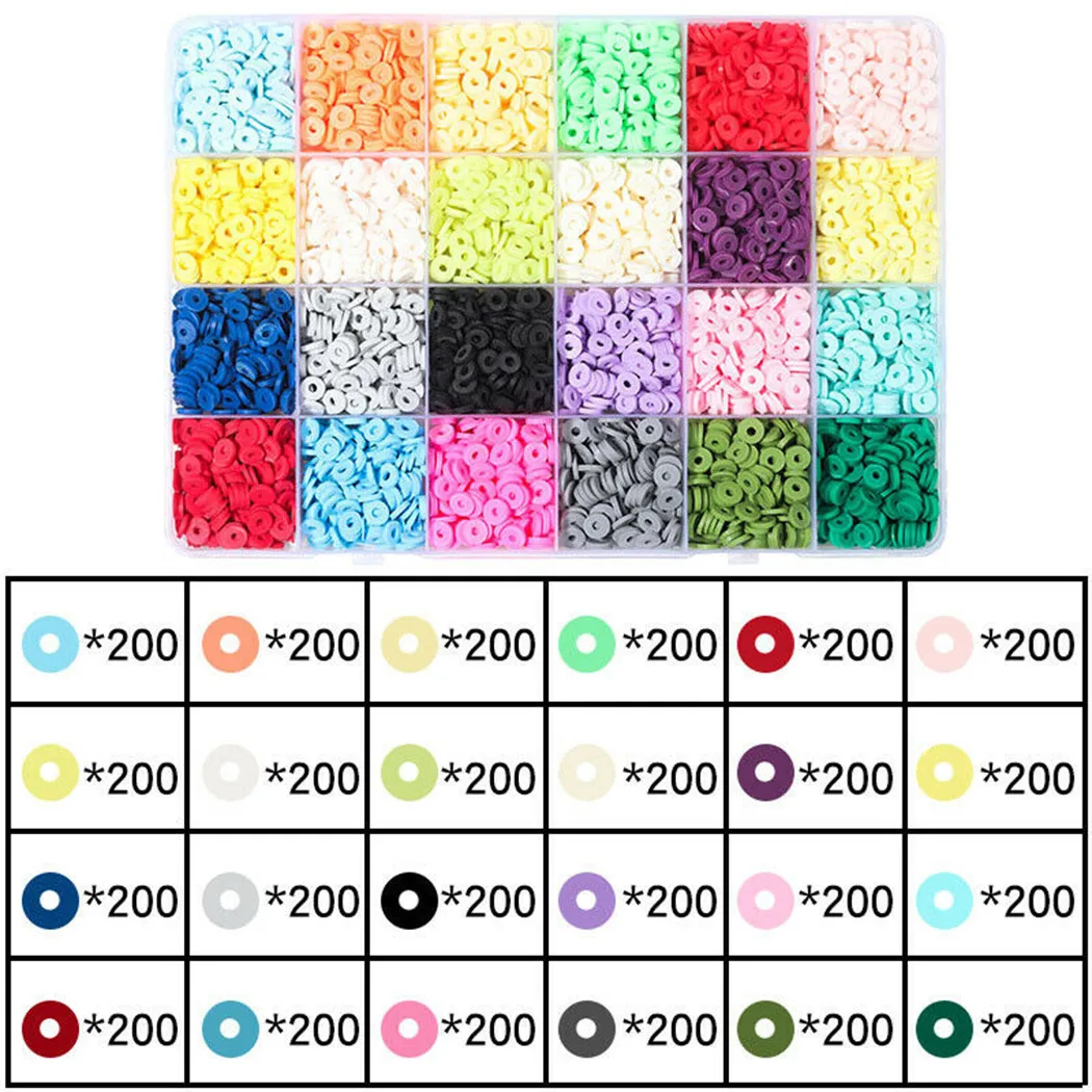 

Plastic+Metal Beads Spacer Kit Beads Kit For DIY Bracelets Key Chain Finding