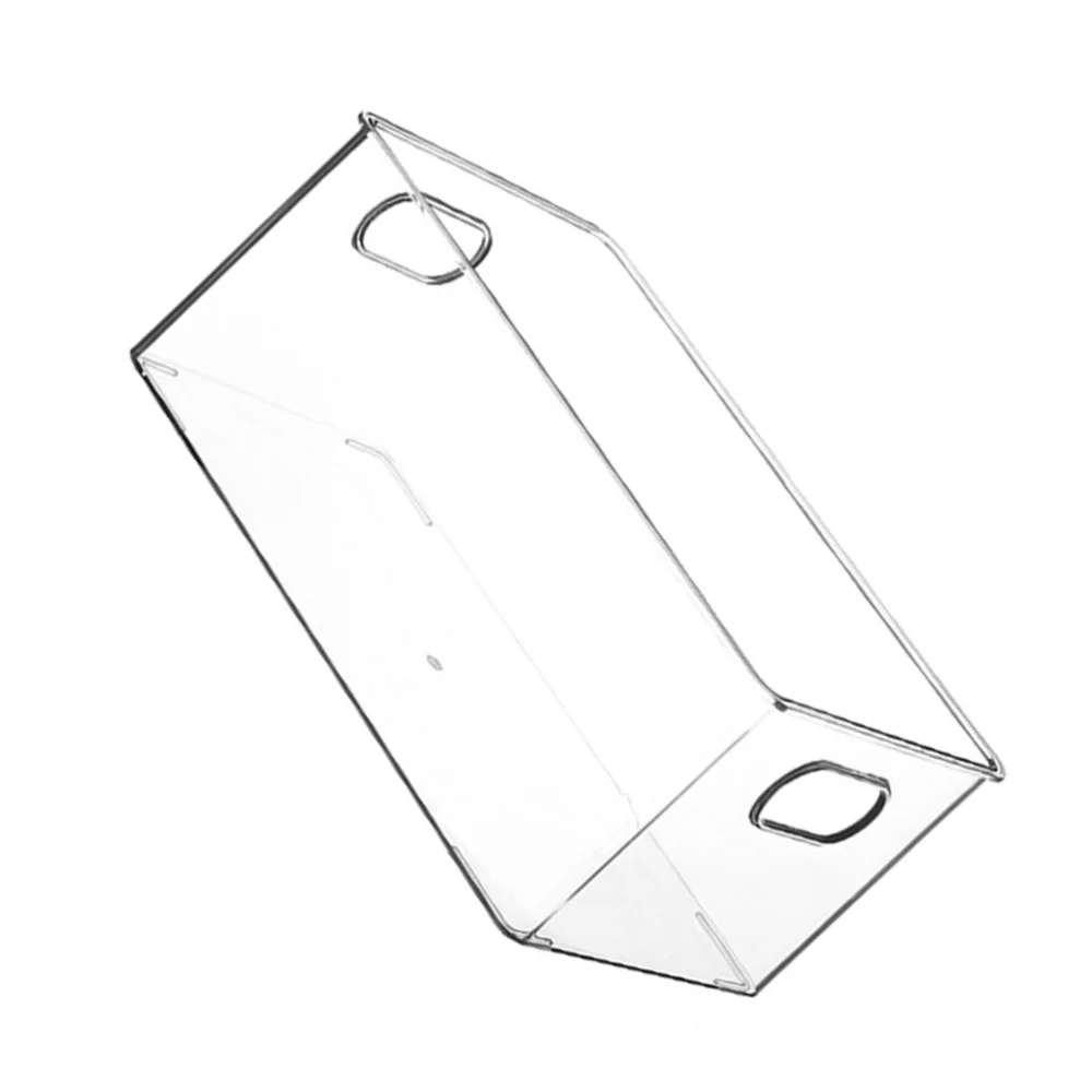 

1pc Multifunctional Desktop Clear Storage Container Cosmetic Box (Transparent)