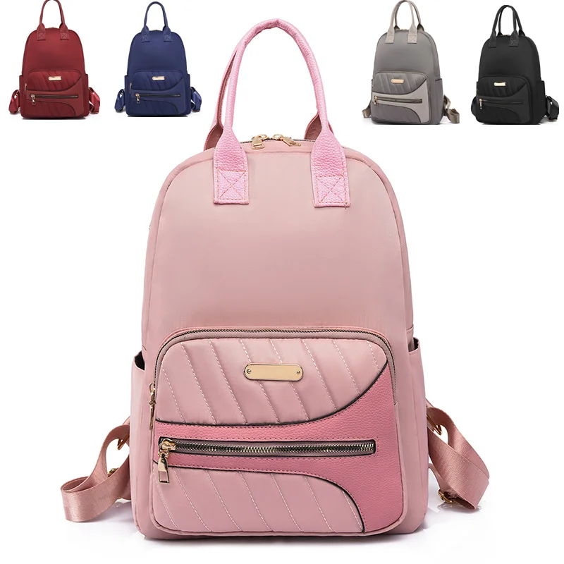 

Summer Small Slim Women Bagpack Ladies Handbag College Waterproof Anti Theft Backpack Travel Causal Daypack School Bag Ruksak