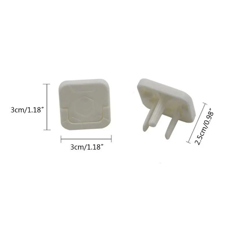 

50 Pcs/pack New American Standard Socket Cover Children Kids Anti-electric Shock Sockets Protection Covers