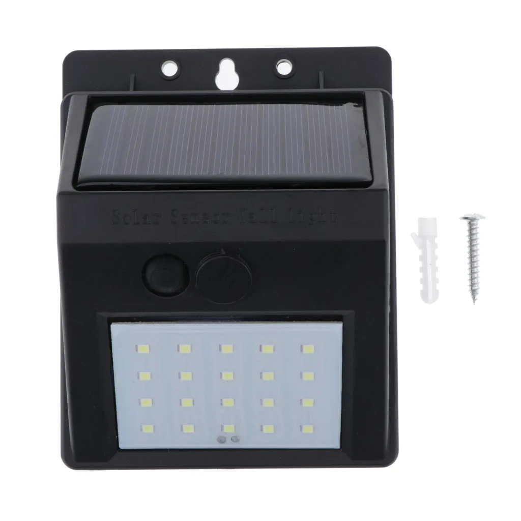 

Solar Lights Outdoor Waterproof Solar Wall Lamp for Garden Pathway