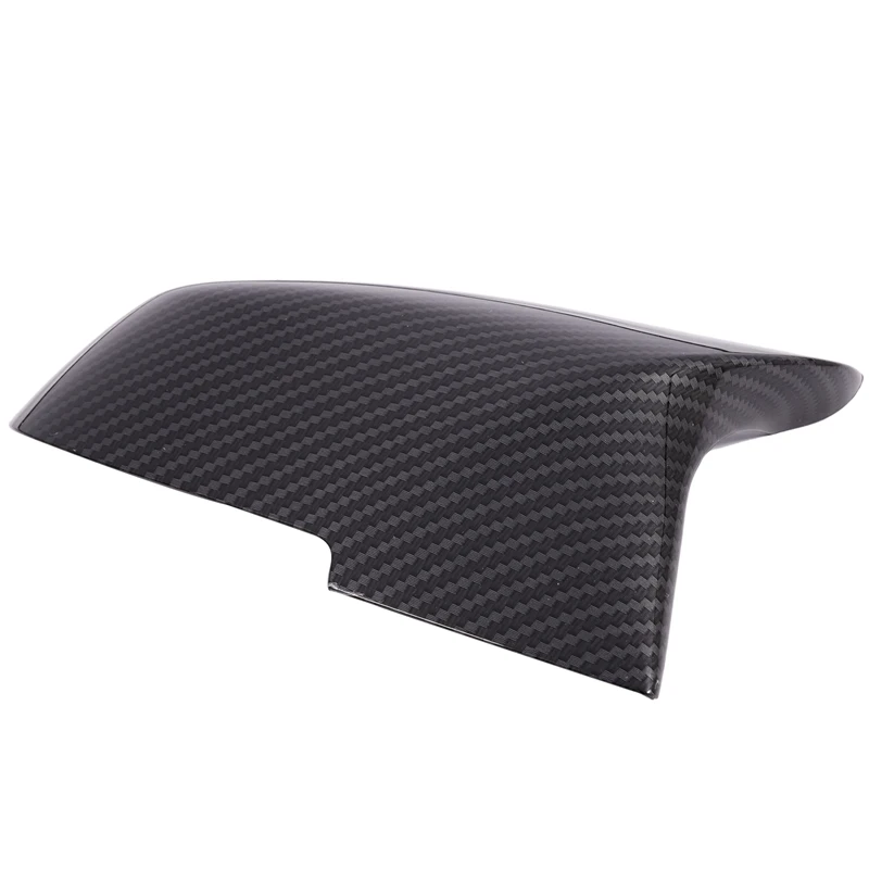 1 пара углеродного волокна автомобиля крышка зеркала заднего вида Кепки для Bmw F20