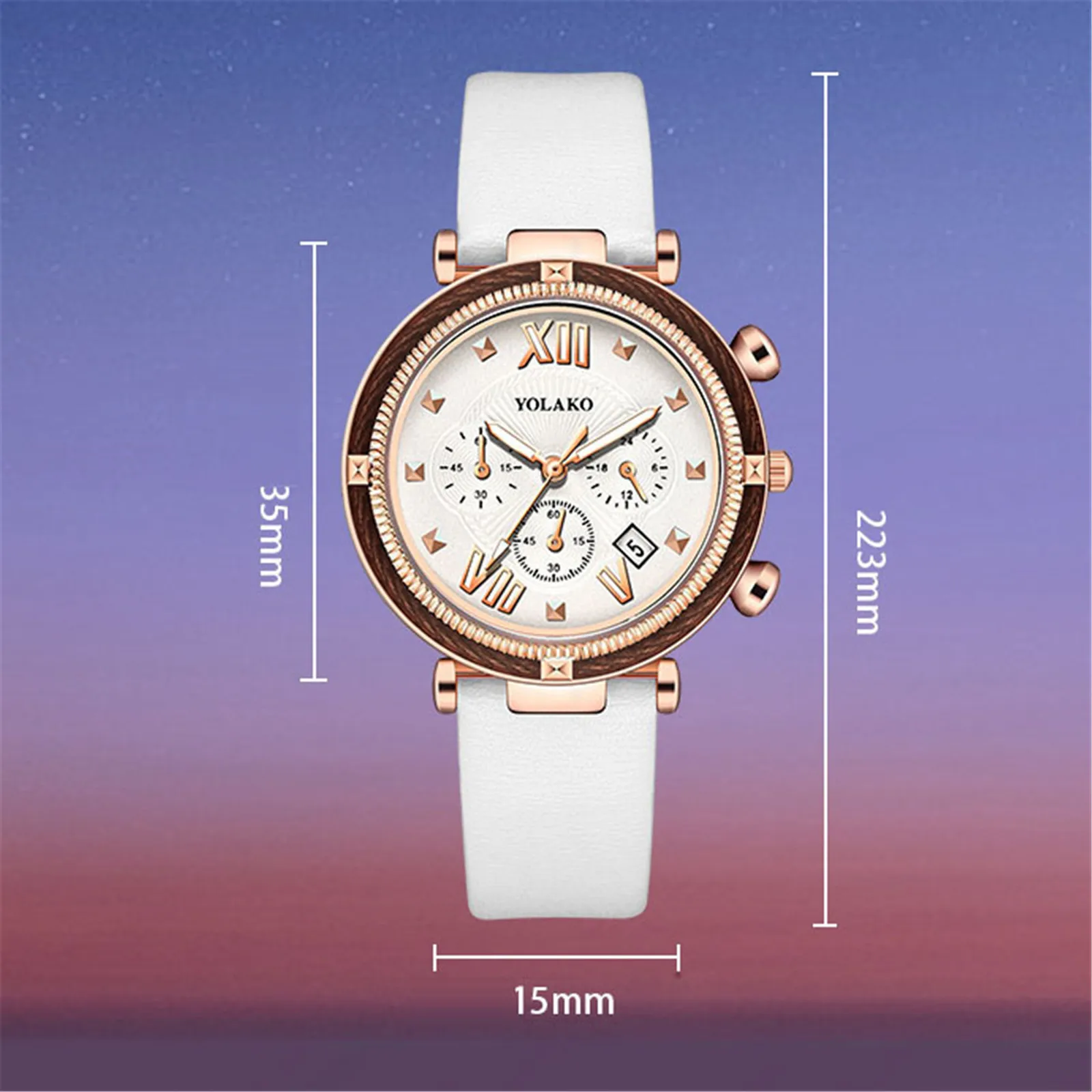 

Fashion Style Women Watches Rose Gold Magnetic Ladies Watch Dress Simple Watch And Bracelet Set Womens Zegarek Damski
