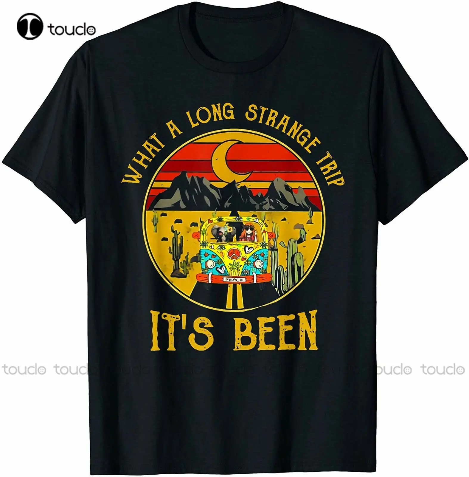 

What A Long Strange Trip It'S Been T Shirt Hippie Girl Shirt Vintage Men Gift... Unisex Women Men Tee Shirt
