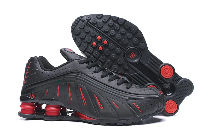 Мужские кроссовки, новинка, дизайнерские мужские кроссовки Shox R4, роскошные кроссовки NZ, тройные черные белые уличные спортивные кроссовки - Цвет: 14