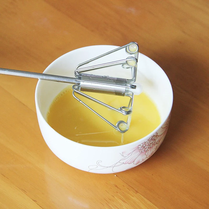 1 шт. Ручной Стальной венчик кухонный миксер инструмент ручной для взбивания яиц