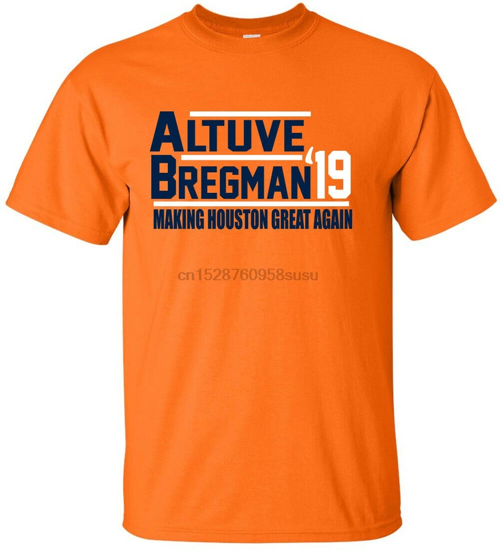 Футболка Alex Bregman Jose Altuveastros 2019|Мужские футболки| |