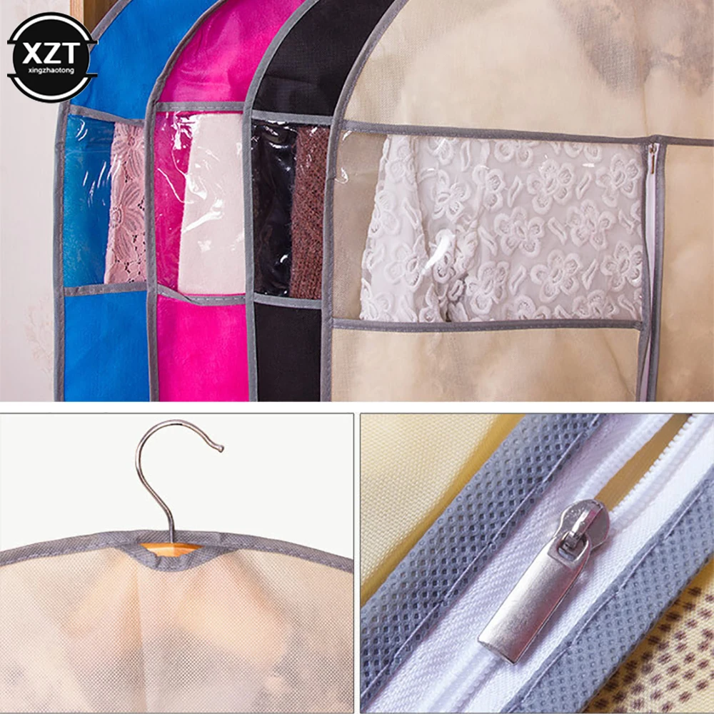 Сумка для хранения чехол одежды ярких цветов костюма пальто пылезащитный