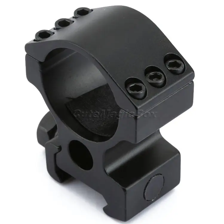 

New High Profile 30mm Ring Mount 20mm Picatinny Weaver Rail Rifle Scope 6 Bolts Mounts for Hunting Rifle Scope/Laser/Flashlight