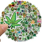 103050100 шт аниме листья сорняков граффити наклейки для ноутбука багаж автомобиля скейтборд водостойкие крутые наклейки пакеты наклейки игрушки
